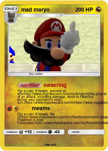 Pokemon mad maryo
