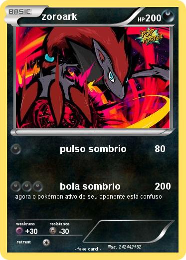 Pokemon zoroark