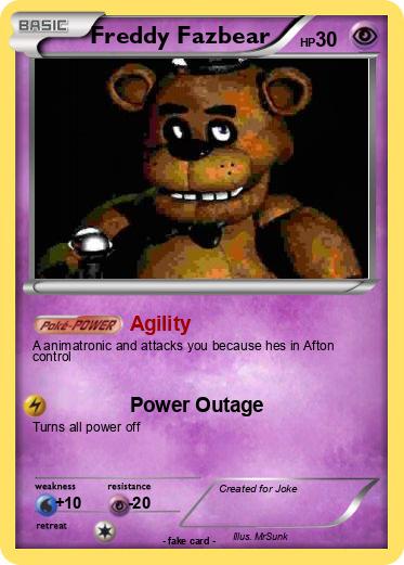 Pokemon Freddy Fazbear