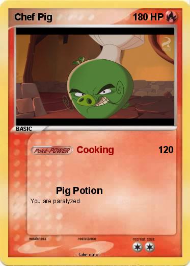 Pokemon Chef Pig