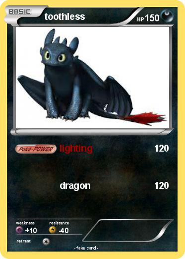 Pokemon toothless