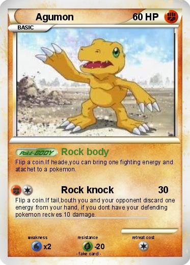 Pokemon Agumon