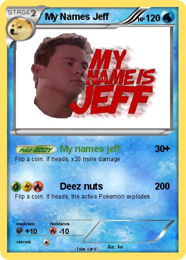 Pokemon My Names Jeff