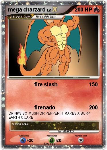 Pokemon mega charzard