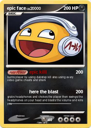 Pokemon epic face