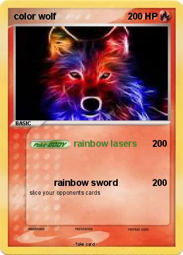 Pokemon color wolf