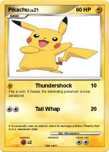 Pokemon Pikachu