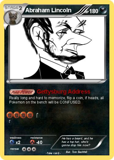 Pokemon Abraham Lincoln