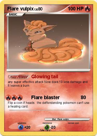 Pokemon Flare vulpix