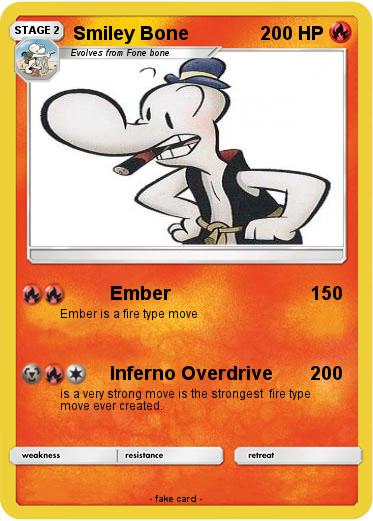 Pokemon Smiley Bone