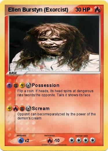 Pokemon Ellen Burstyn (Exorcist)
