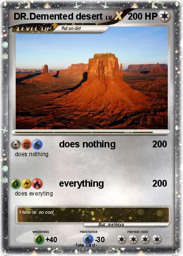 Pokemon DR.Demented desert