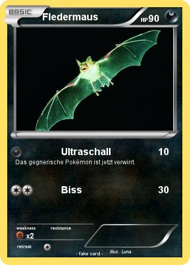Pokemon Fledermaus