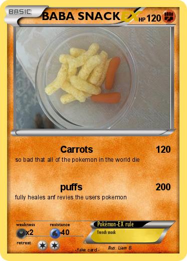 Pokemon BABA SNACK