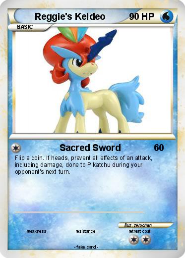 Pokemon Reggie's Keldeo