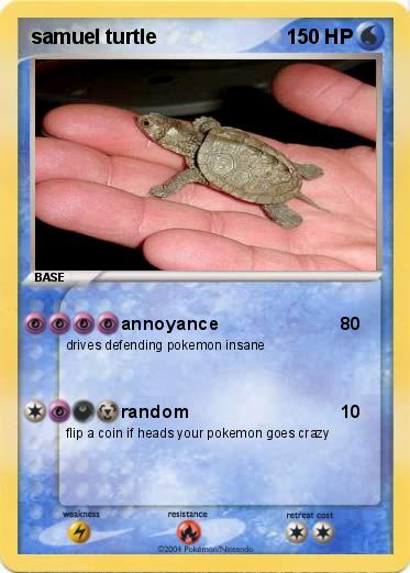 Pokemon samuel turtle