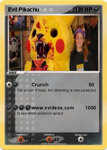 Pokemon Evil Pikachu