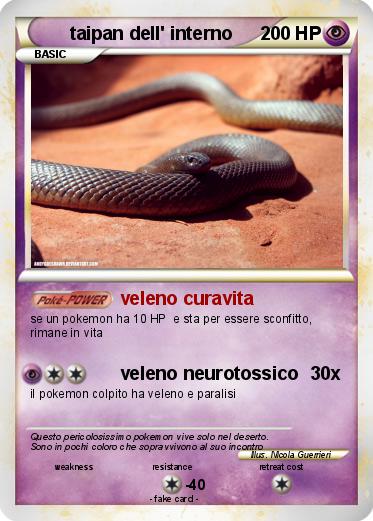 Pokemon taipan dell' interno