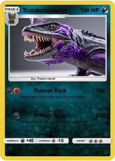 Pokemon Toxidermisaurus