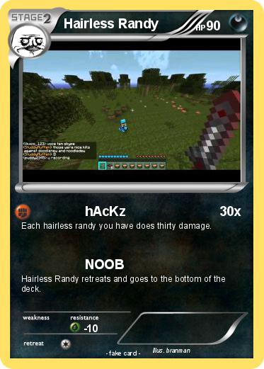 Pokemon Hairless Randy