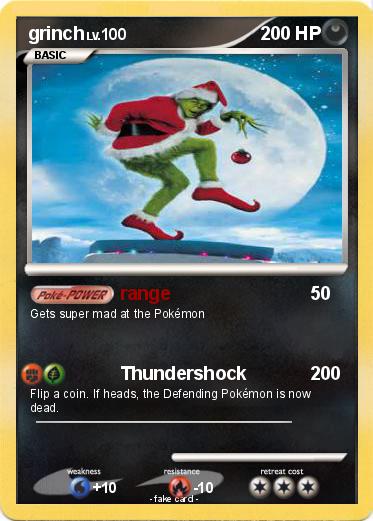 Pokemon grinch