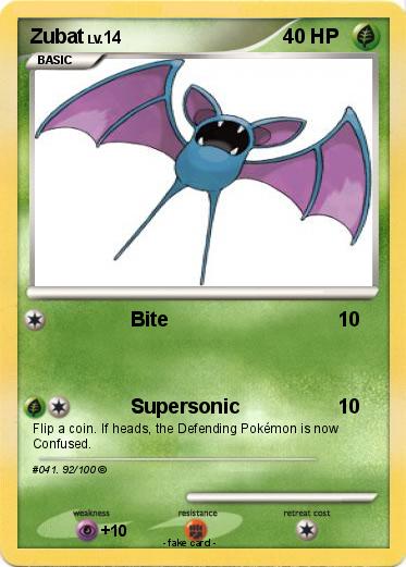 Pokemon Zubat