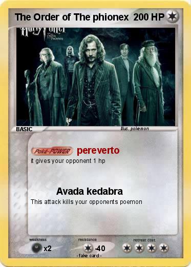 Pokemon The Order of The phionex