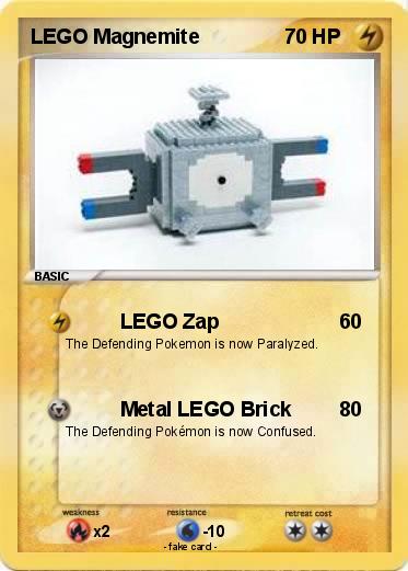 Pokemon LEGO Magnemite
