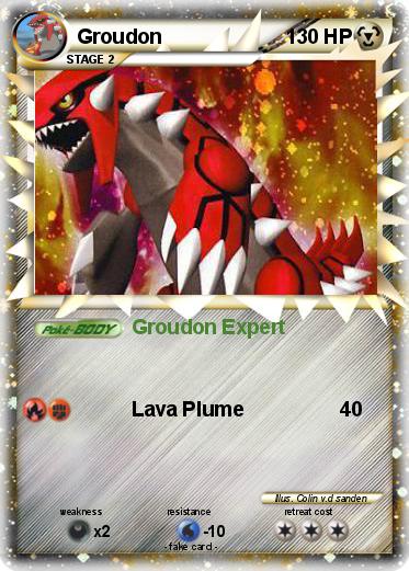 Pokemon Groudon