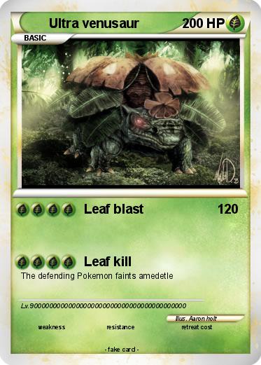 Pokemon Ultra venusaur