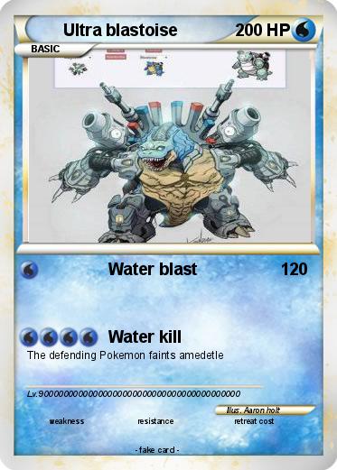 Pokemon Ultra blastoise