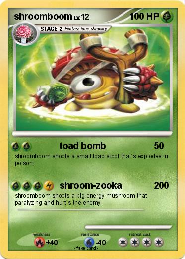 Pokemon shroomboom