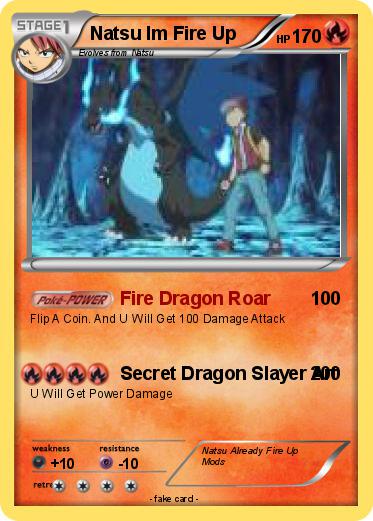 Pokemon Natsu Im Fire Up