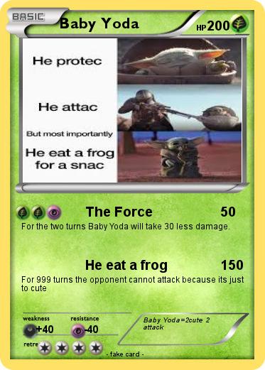 Pokemon Baby Yoda