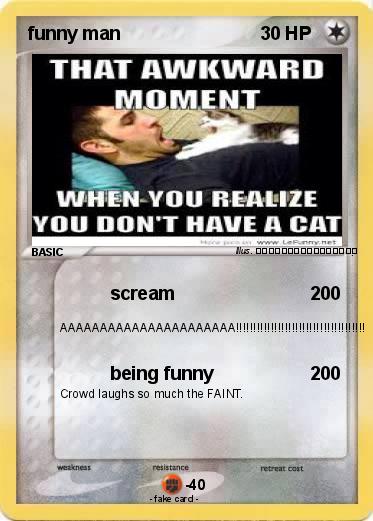 Pokemon funny man
