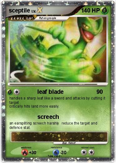 Pokemon sceptile