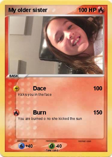 Pokemon My older sister