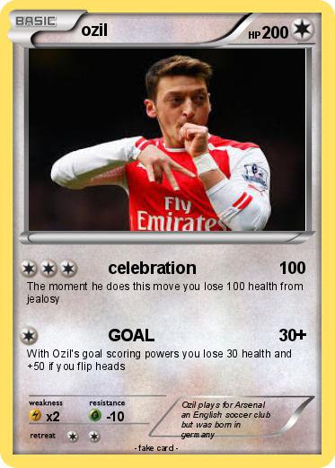 Pokemon ozil