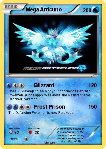 Pokemon Mega Articuno