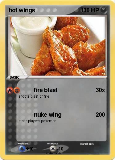 Pokemon hot wings