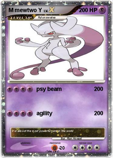 Pokemon M mewtwo Y
