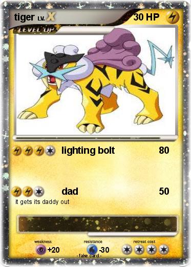 Pokemon tiger