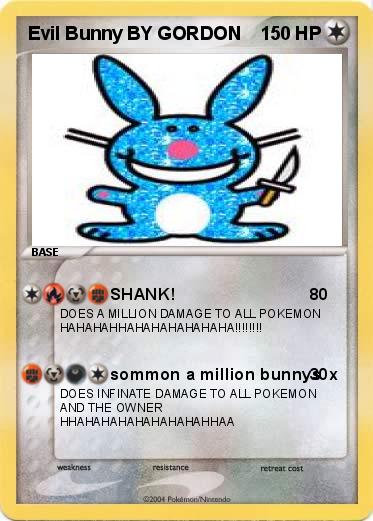 Pokemon Evil Bunny BY GORDON