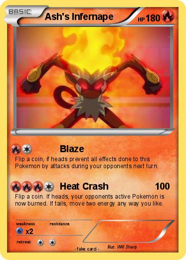 Pokemon Ash's Infernape