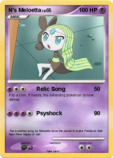 Pokemon N's Meloetta