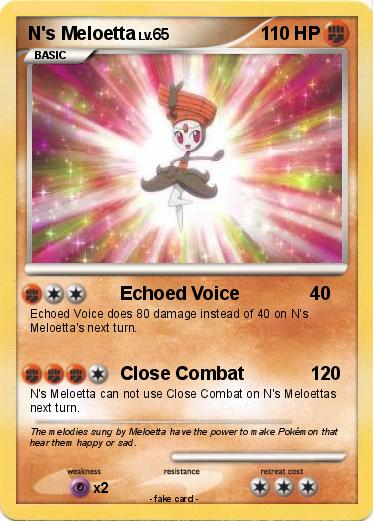 Pokemon N's Meloetta