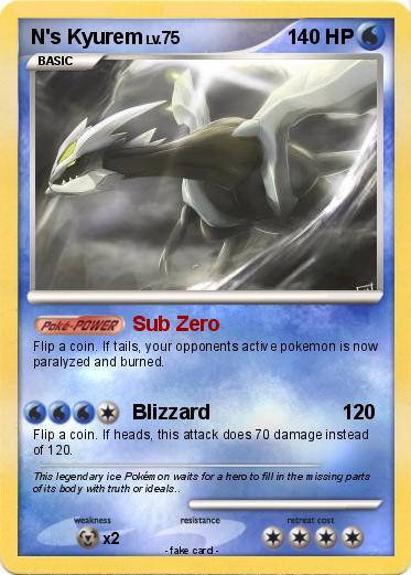 Pokemon N's Kyurem