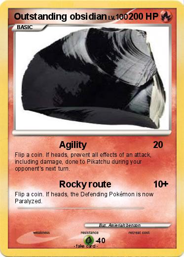 Pokemon Outstanding obsidian
