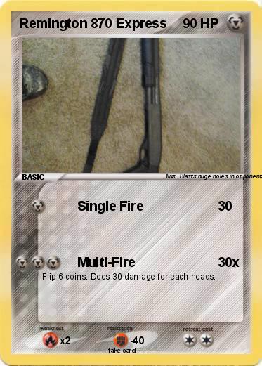 Pokemon Remington 870 Express