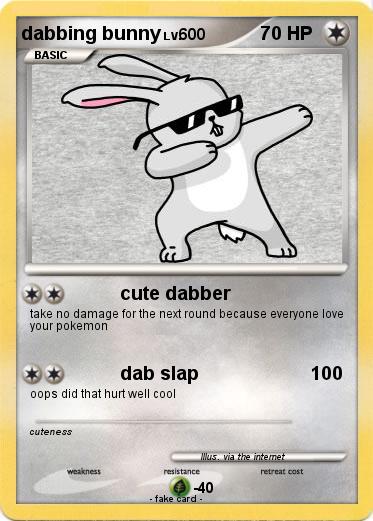 Pokemon dabbing bunny